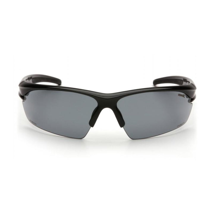 Pyramex SB8120DT Ionix Gray Anti-Fog Lens with Black Frame