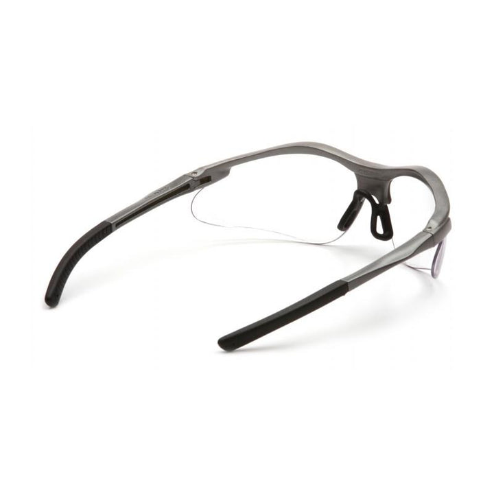 Pyramex SG3710D Fortress Clear Lens with Gray Frame