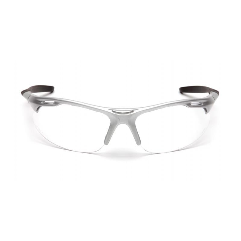 Pyramex SS4510D Avante Clear Lens with Silver Frame