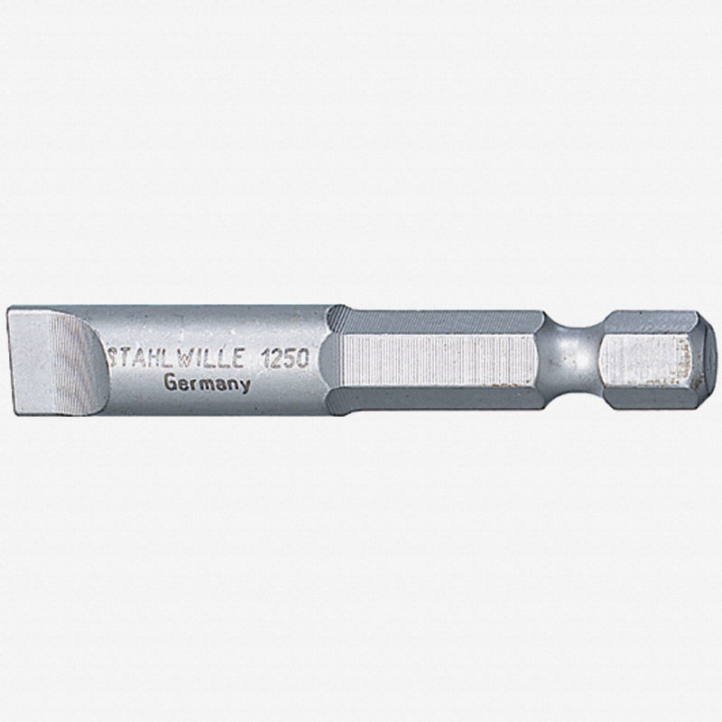 Stahlwille 08301265 1248 6.5 mm Slotted Power Bit, 1/4" Drive