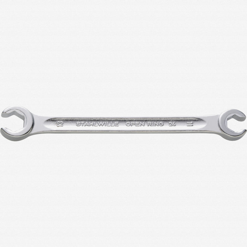Stahlwille 41080911 24 Double ended open ring Spanner, 9 x 11 mm