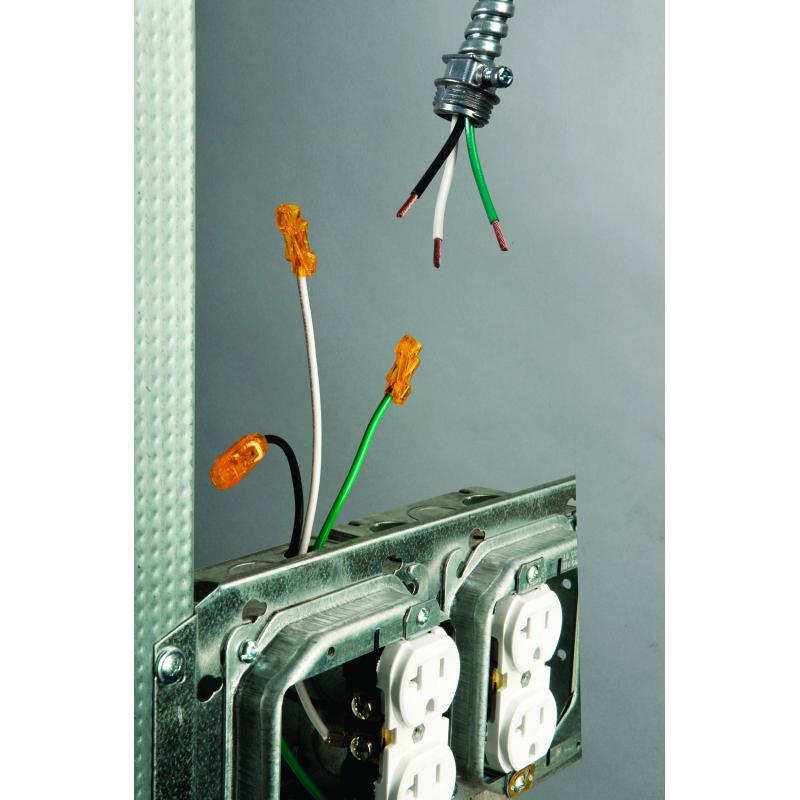 Ideal 30-1042 Patented Push-In Technology Faster alternative to traditional butt splices