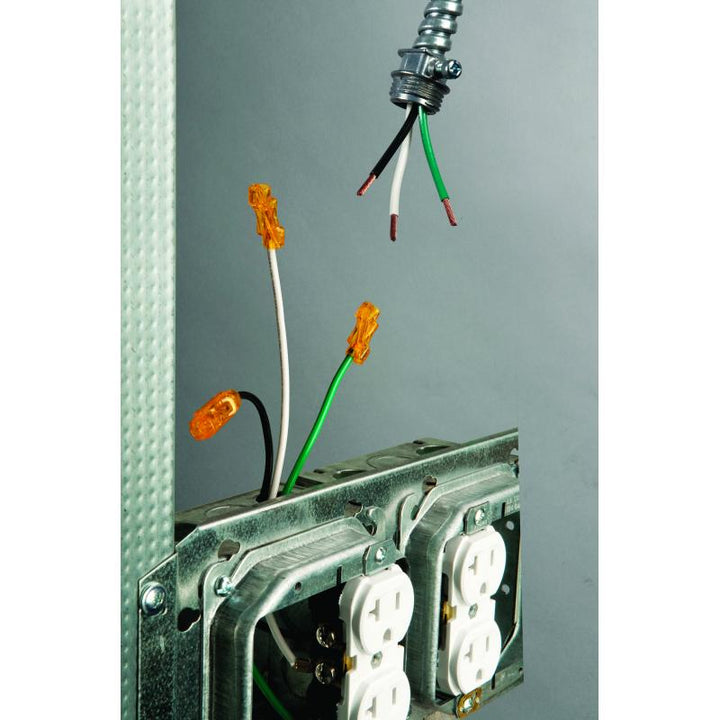 Ideal 30-1042 Patented Push-In Technology Faster alternative to traditional butt splices