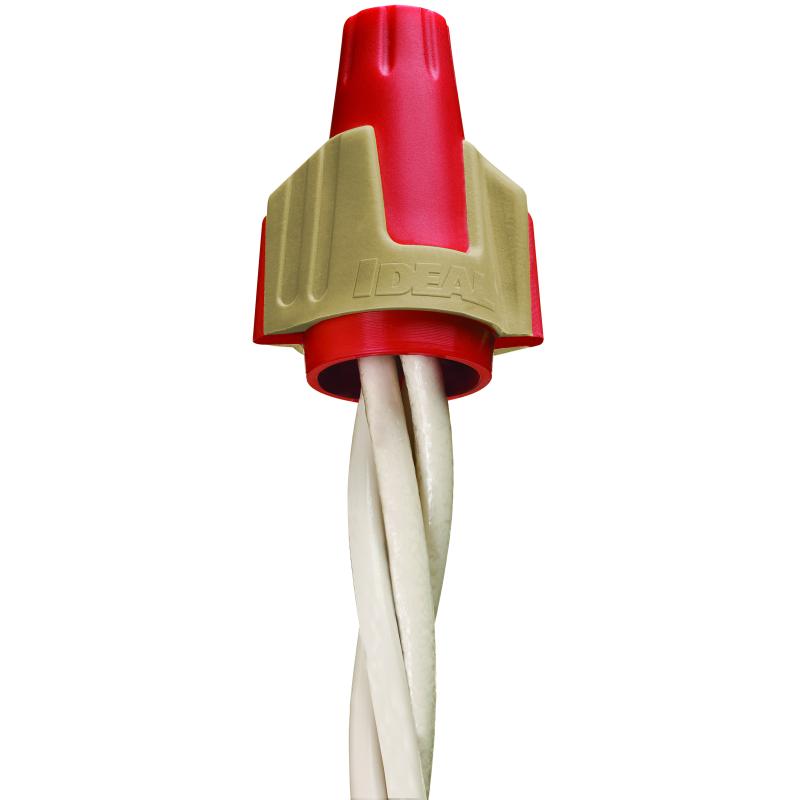 Ideal 30-644J Twister PRO Wire Conn, 344 Red/Tan, 500/Jar
