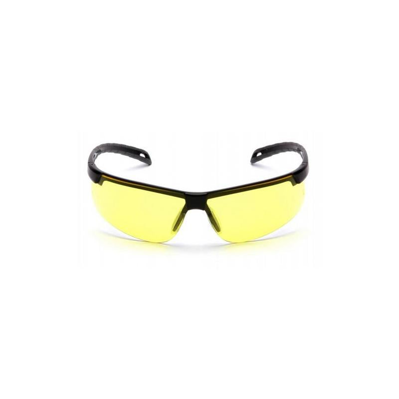 Pyramex VGCOMBO8630 PM8010 Earmuff with Ever-Lite Black Frame and Amber Lens