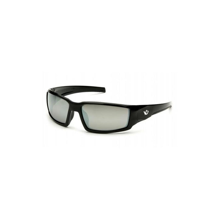 Pyramex VGSB570T Silver Mirror Anti-Fog Lens with Black Frame