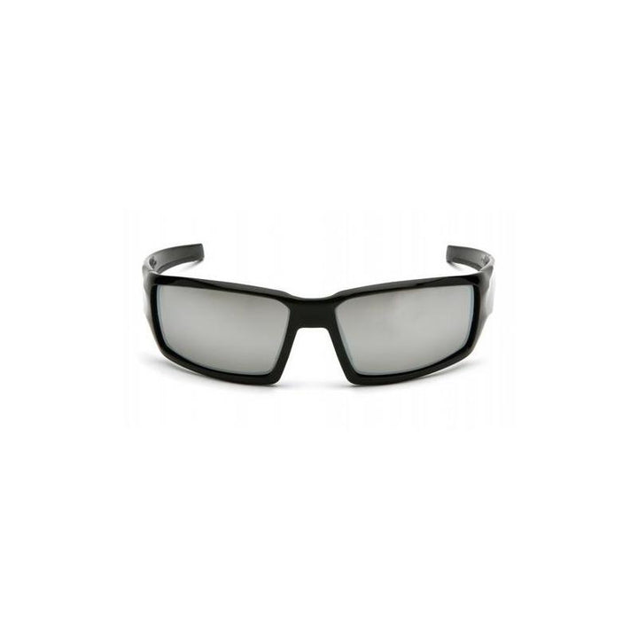Pyramex VGSB570T Silver Mirror Anti-Fog Lens with Black Frame