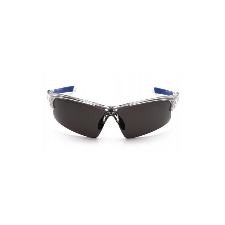 Pyramex VGSC1620T Gray Lens with Clear/Blue Frame