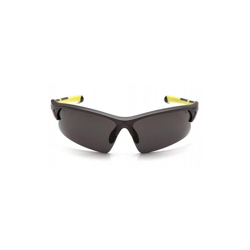 Pyramex VGSGMV1620T Gray Lens with Gun Metal/Hi-vis Yellow Frame