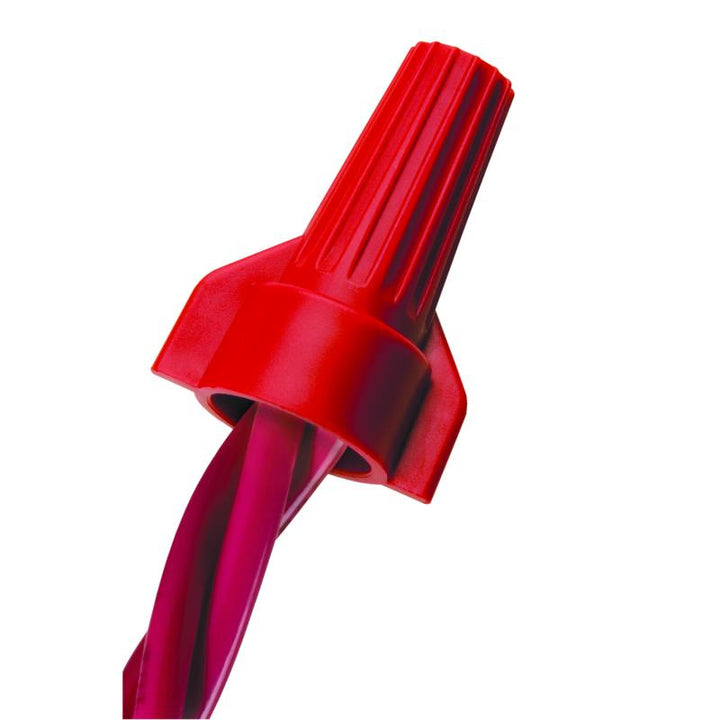 Ideal WT52-1 WingTwist Wire Connector, WT52 Red, 100/Box