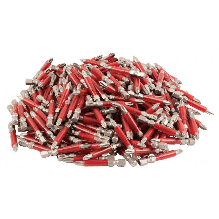 Wiha Tools 76593 Impact Power Bit Square #2, Pack of 250 Bits