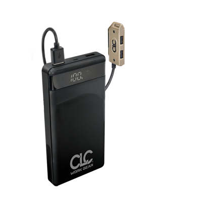 CLC ECPL38 E-CHARGE LIGHTED USB CHARGING TOOL BACKPACK