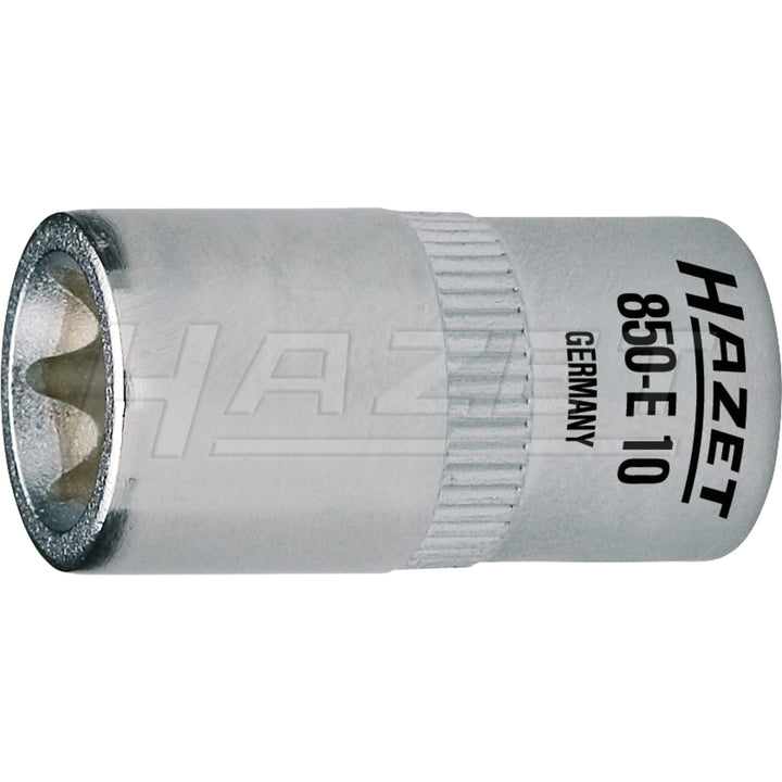 Hazet 850-E12 TORX® Square, Hollow 6.3mm (1/4") E12 Socket