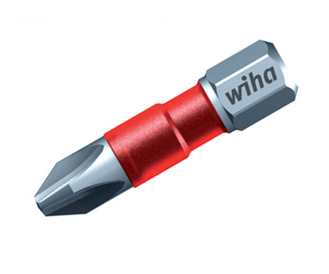 Wiha Tools 76502 MaxxTor Impact Bit Phillips #2 - 29mm - 10 Pack