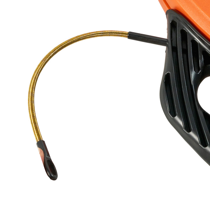 Klein Tools 56014 Fish Tape 200-Foot is Non-Conductive Fiberglass, Flexible for Conduit Measuring as Pull Line