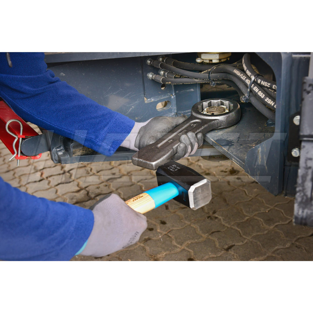 Hazet 642-46 12-Point 46 Striking Face Pattern Box-End Wrench