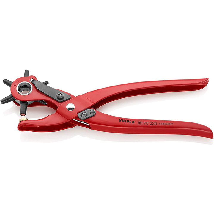 KNIPEX 90 70 220 Revolving Punch Pliers, 220 mm