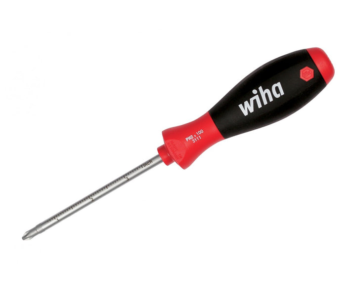 Wiha Tools 31137 MeasureUp Phillips Screwdriver, #2 x 100 mm