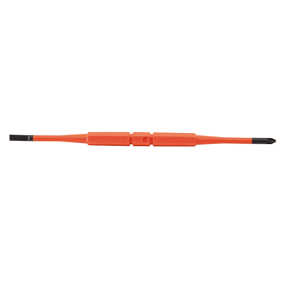 Klein Tools 32286 2-in-1 Insulated Flip-Blade Screwdriver, #1 Ph, 3/16-Inch Sl