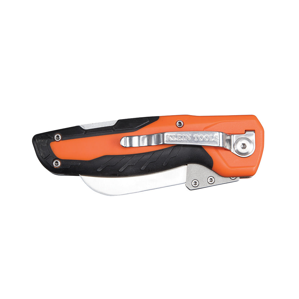 Klein Tools 44218 Folding Utility Knife with Replaceable Blade and Lockback Mechanism