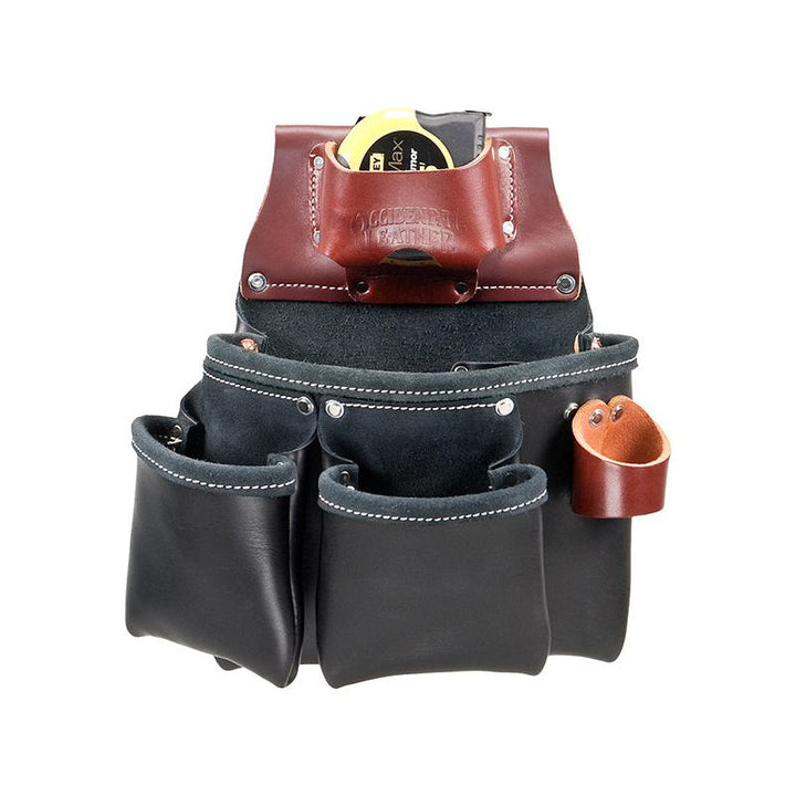 Occidental Leather B5018DBLH 3 Pouch Pro Tool Bag - Black
