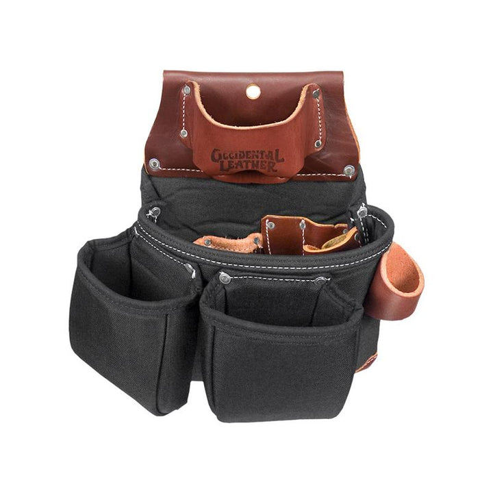 Occidental Leather B8018DB OxyLights 3 Pouch Tool Bag - Black