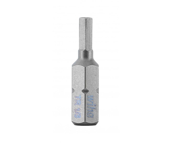 Wiha Tools 71936 Security Hex Insert Bit, 1/8" x 25 mm, 10 Pk.