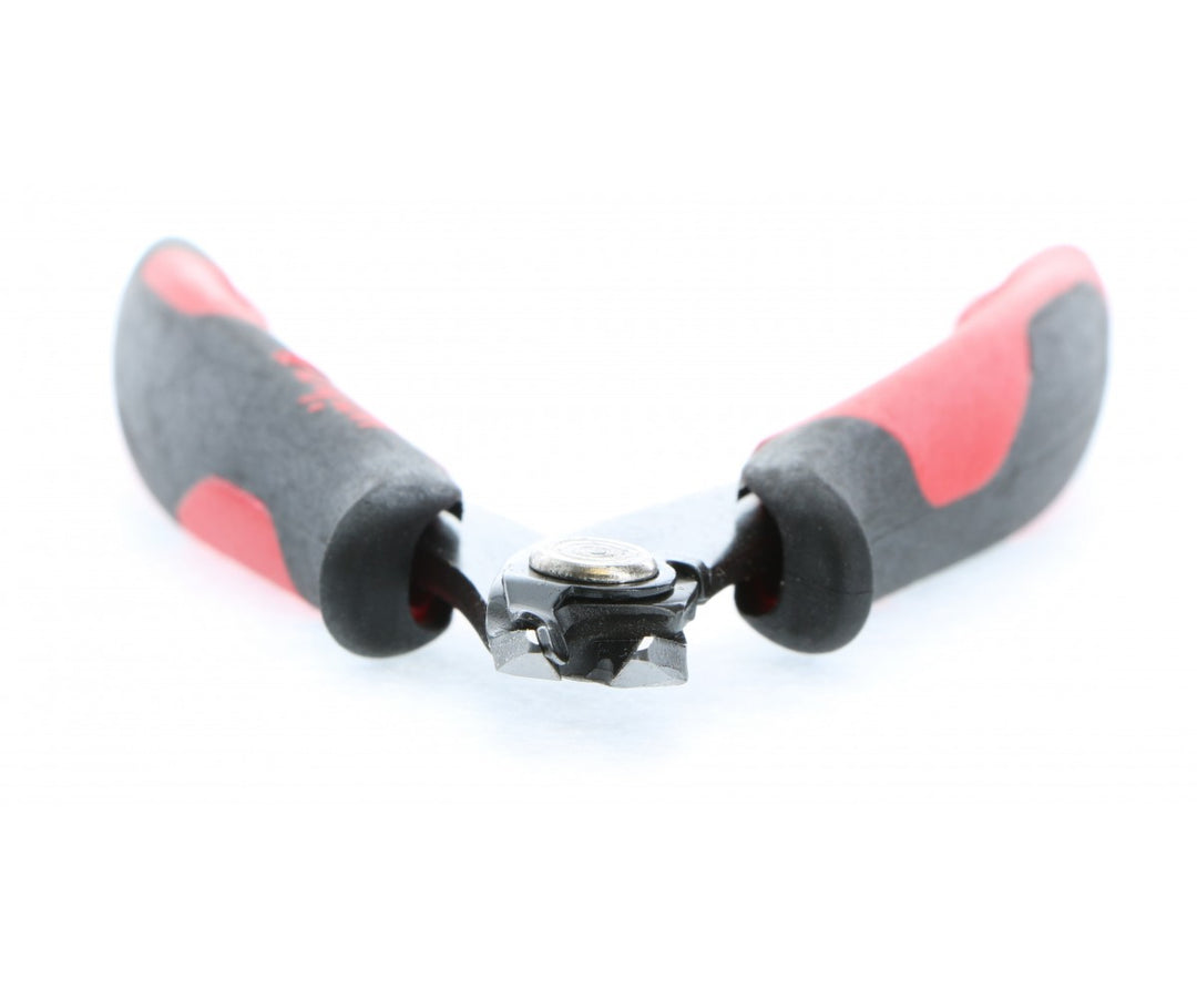 Wiha Tools 56825 Precision Electronic Diagonal Cutters, Wide Shape w/ Wire Holding Spring