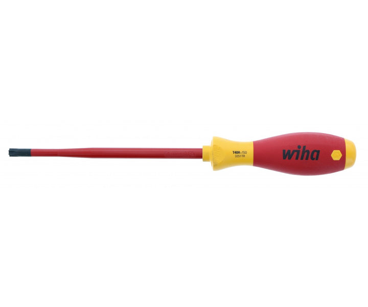 Wiha Tools 32519 Insulated SlimLine Security TORX® Screwdriver, T40s x 150 mm