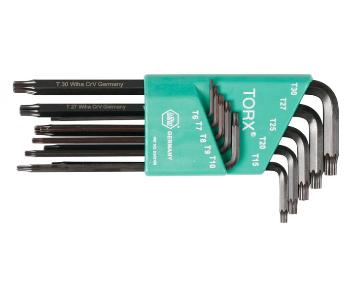Wiha Tools 37192 MagicSpring Torx Long Arm L-Key 10 Piece Set