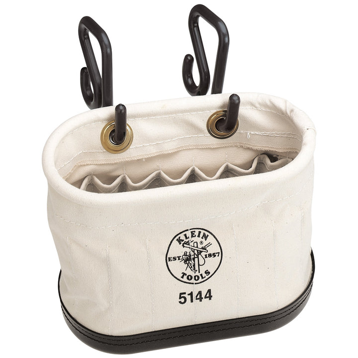 Klein Tools 5144 Aerial Oval Bucket 15 Pockets with Hooks