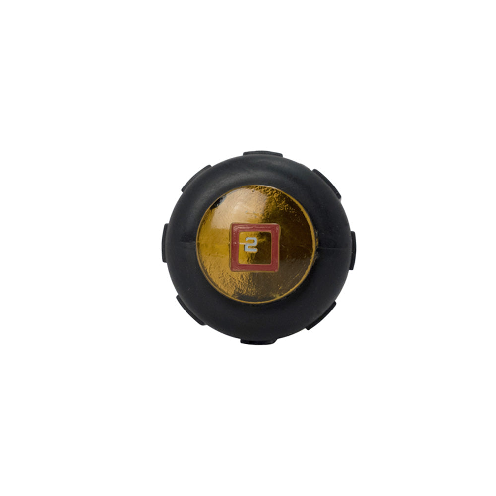 Klein Tools 662 #2 Square-Recess Tip Screwdriver with 4-Inch Round Shank and Cushion Grip Handle