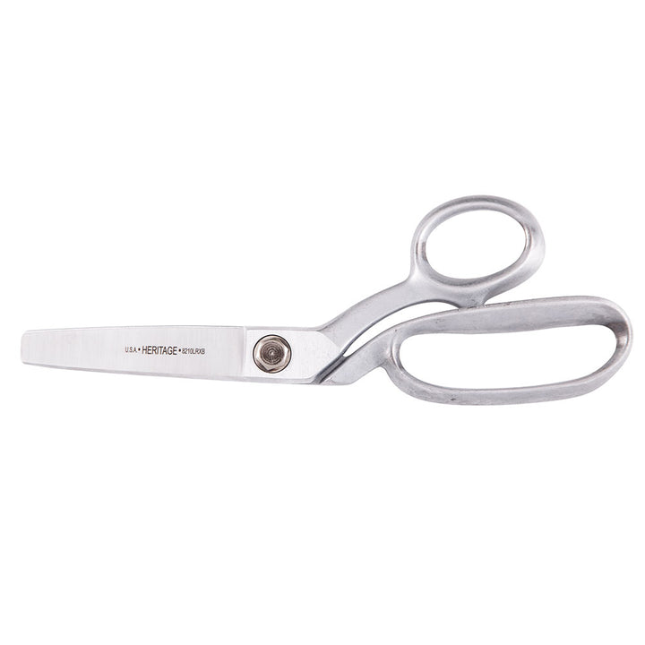 Heritage Cutlery 8210LRXB 10'' Bent Trimmer w/ Large Ring / Xtra Blunt Tips / Industrial Coating
