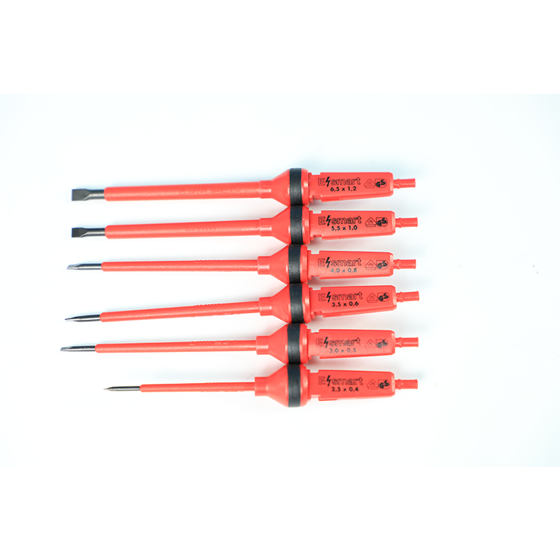 Felo 0715753447 14 Piece E-Smart Square 2 Insulated Screwdriver Set