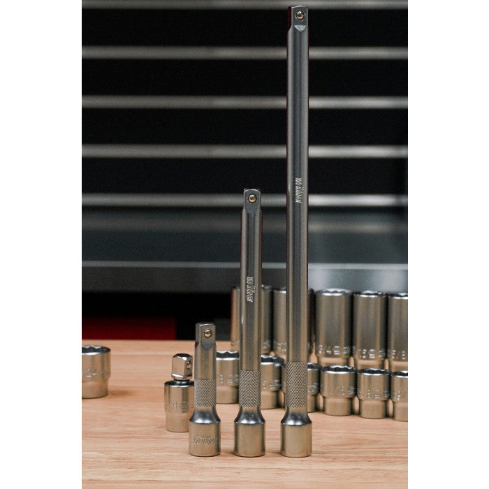 Wiha Tools 33799 63-Piece 3/8” Drive MM and SAE Socket Set