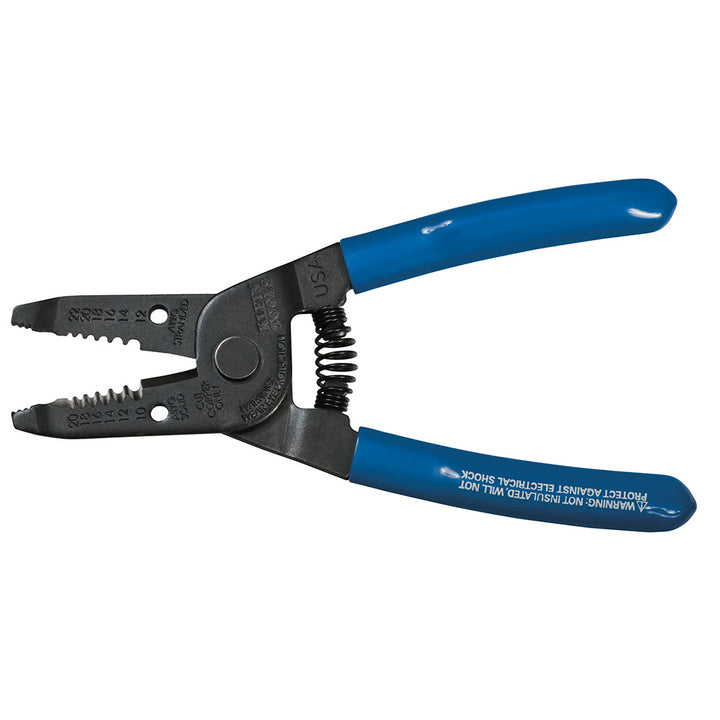 Klein Tools 1011 Multi-Purpose Wire Stripper and Cutter for 10-20 AWG Solid Wire and 12-22 AWG Stranded Wire