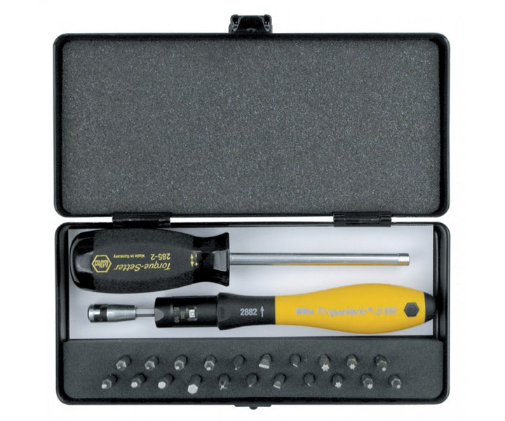 Wiha Tools 28890 TorqueVario-S ESD Safe Micro-Bit Set