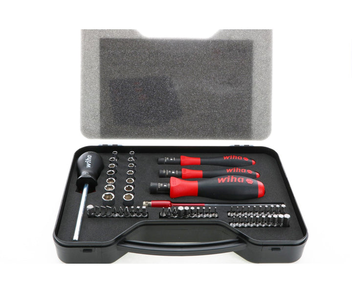 Wiha Tools 28689 59 Piece TorqueVario-S Bit Set