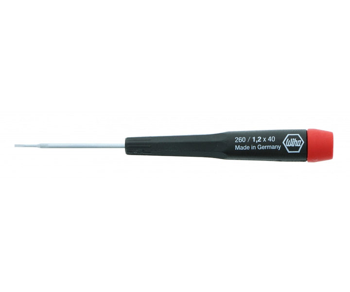 Wiha Tools 26012 1.2 (3/64") x 40mm Precision Slotted Screwdriver