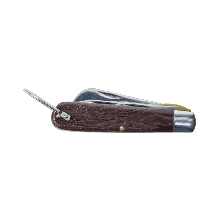 Klein Tools 1550-6 3 Blade Pocket Knife with Screwdriver