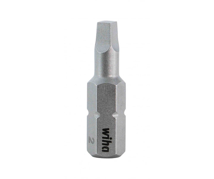 Wiha Tools 71802 Square Insert Bit, #2 x 25 mm, 10 Pk.