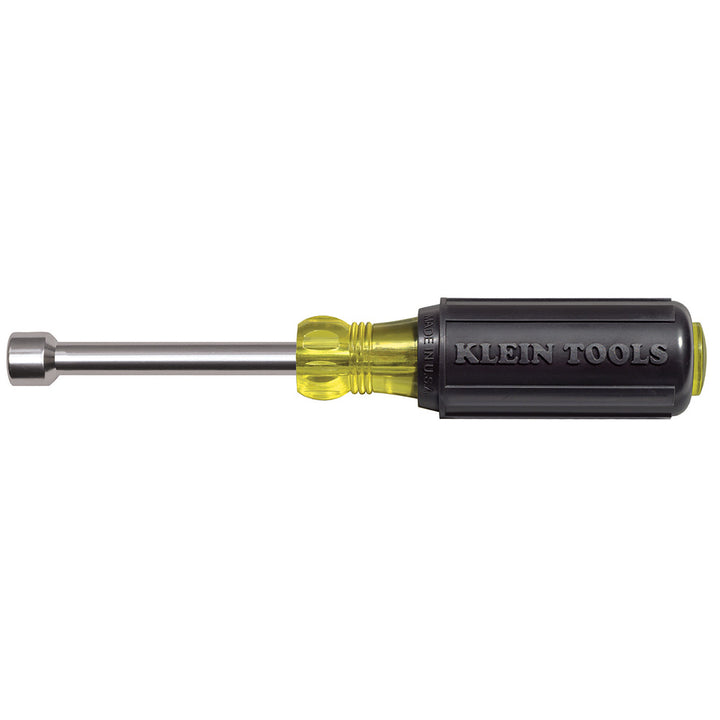 Klein Tools 630-7/16M 7/16-Inch Magnetic Tip Nut Driver 3-Inch Shaft