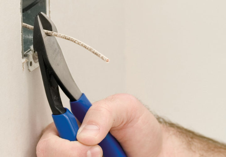 Klein Tools D2000-48 Diagonal Cutter Pliers, 8-Inch, High Leverage Design, Angled