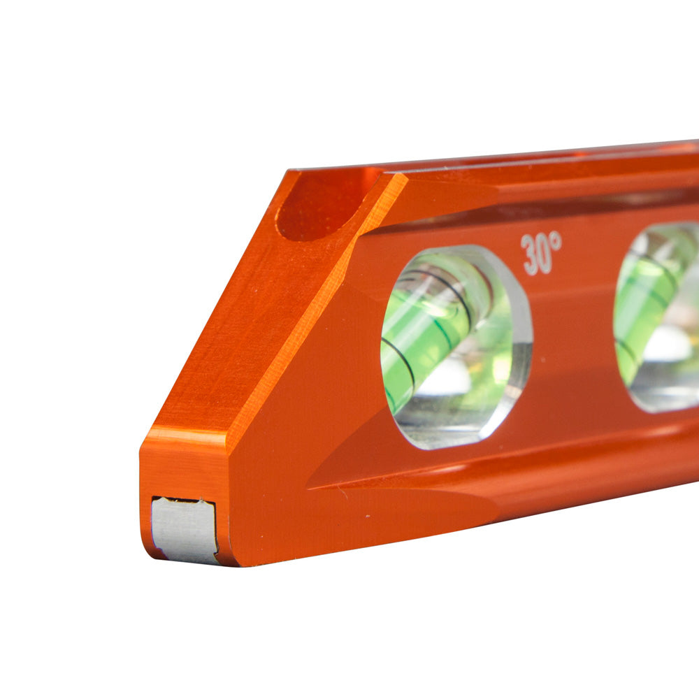 Klein Tools 935RB Torpedo Billet High-Viz Level with Rare Earth Magnet and Tapered Nose