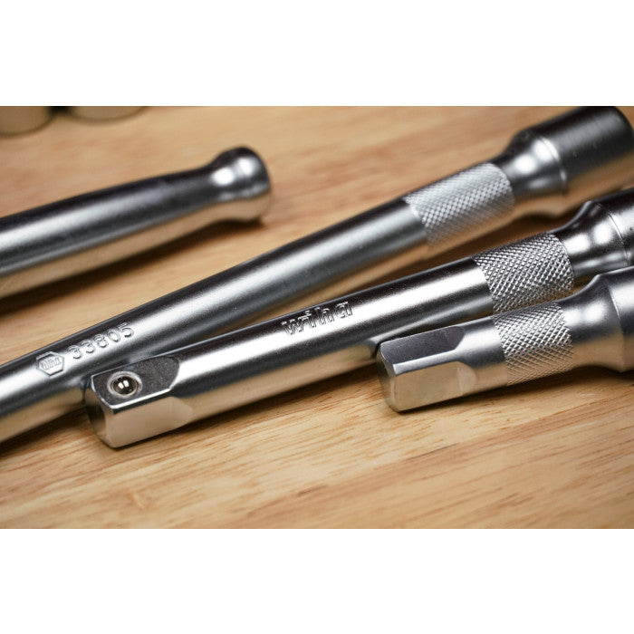 Wiha Tools 33899 84 Piece Professional Socket Set - 1/2” Drive - Metric and SAE