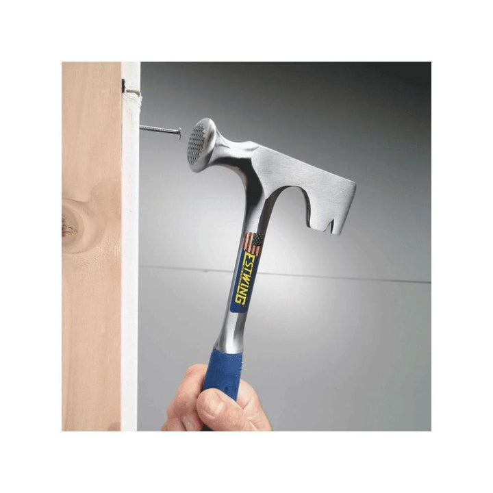 Estwing E3-11 11 Oz Drywall Hammer With Blue Vinyl Shock Reduction Grip