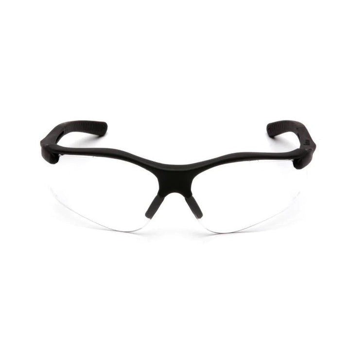 Pyramex SB3710D Fortress Clear Lens with Black Frame