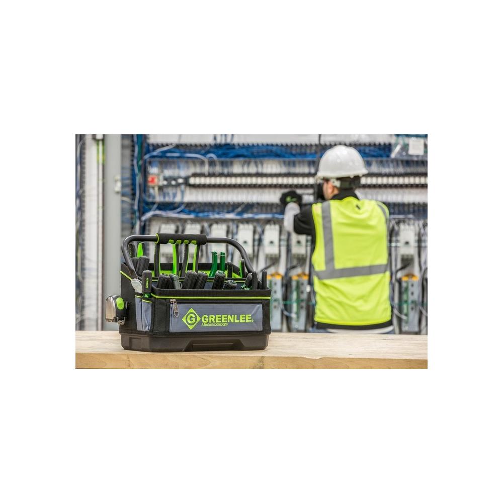 Greenlee 0158-25 16" Heavy Duty Open Tool Tote
