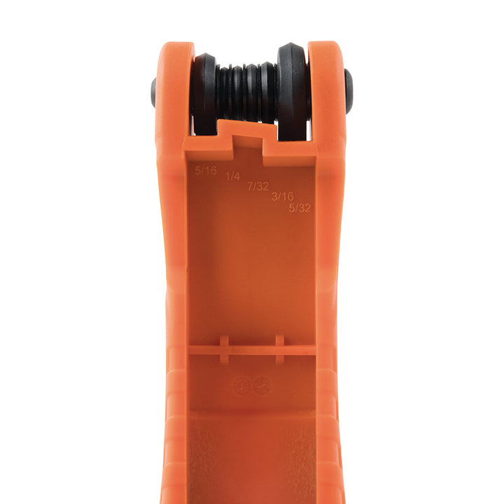 Klein Tools 70550 Pro Folding Hex Key Set, 11 Fractional Inch-Sized Keys