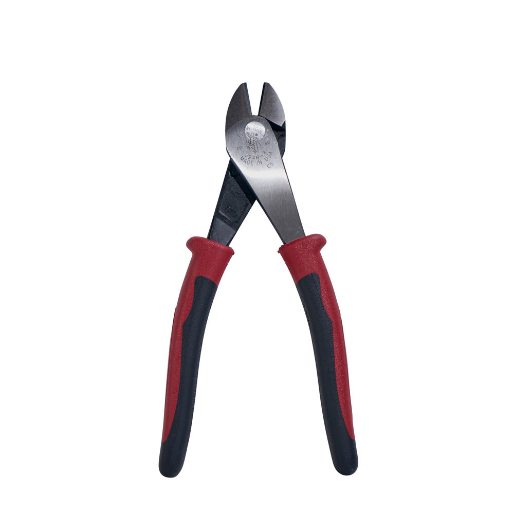 Klein Tools J248-8 Angled Head Diagonal Cutters with High-Leverage Design